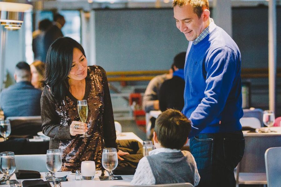 NYC: Christmas Eve Buffet Lunch or Dinner Harbor Cruise - Music, games, and time on deck