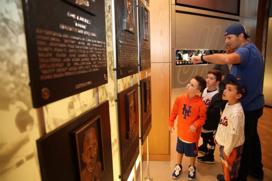 NYC: Citi Field Insider Guided Ballpark Tour - Press Conference Room and Press Box