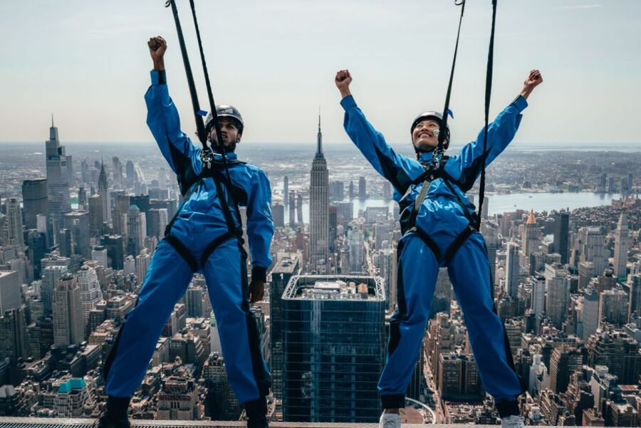 NYC: City Climb Skyscraping Experience Ticket - Climbing the 45-degree staircase
