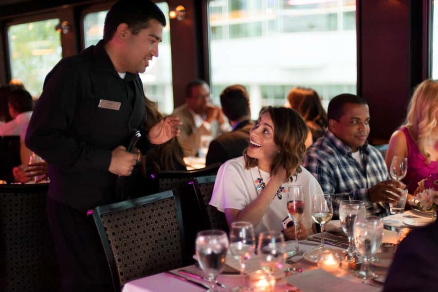 NYC: City Cruises Brunch, Lunch, or Dinner Buffet Cruise - A meal with Manhattan moving past your window