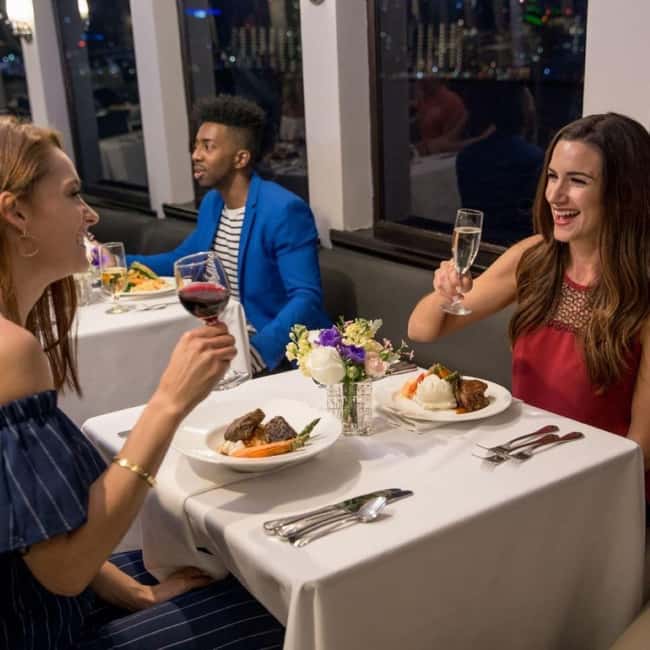 NYC: City Cruises Brunch, Lunch, or Dinner Buffet Cruise - Lower Manhattan, Ellis Island, and the Statue of Liberty