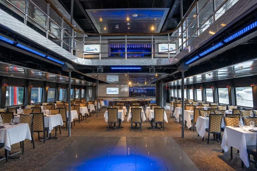 NYC: City Cruises Brunch, Lunch, or Dinner Buffet Cruise - What the buffet and bar are really like