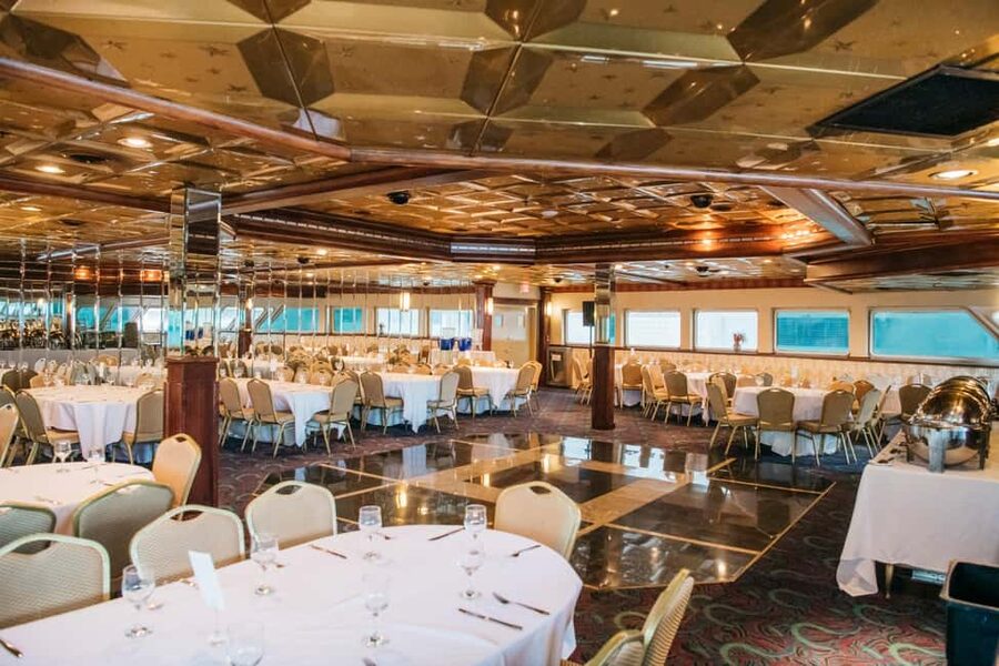 NYC: Cornucopia Majesty New Year's Eve Party Cruise - Fireworks at midnight, with an important limitation