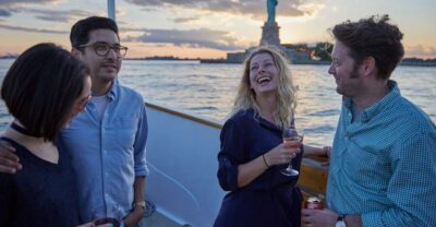 Day Cruise on Small Yacht with Statue of Liberty Views