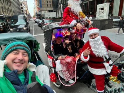 Elf & Home Alone 2 Locations Central Park Pedicab Tour