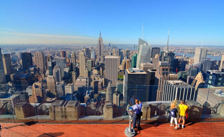 NYC: Empire State Building & Optional Top of the Rock Tour - Walking through Bryant Park and past the library
