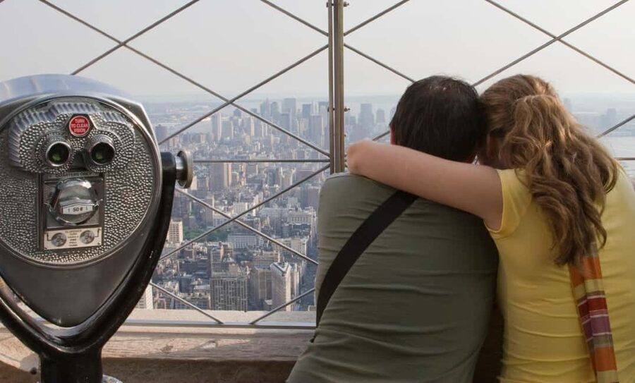 NYC: Empire State Building & Optional Top of the Rock Tour - Rockefeller Center before the second viewpoint