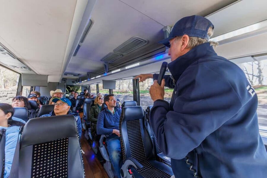 NYC: Half-Day Luxury Bus Tour with Empire State Access - Rockefeller Center is the first useful photo pause