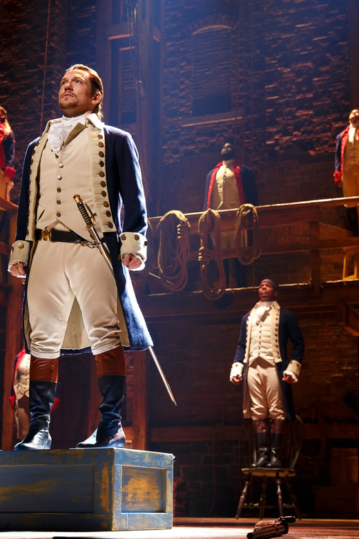 NYC: Hamilton the Musical on Broadway - Leslie Odom Jr. and the Aaron Burr role