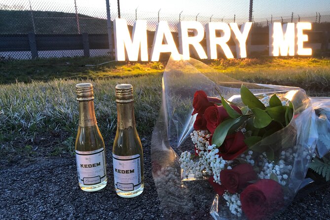 NYC Helicopter Proposal Tour with Photos and Champagne - Checking in for the Airbus flight