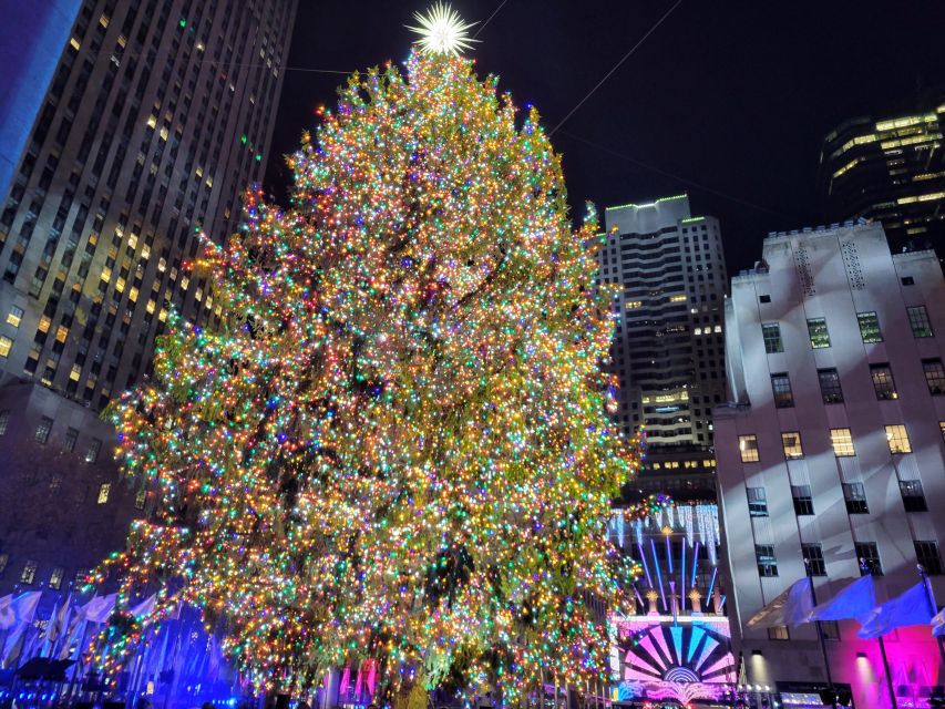 NYC: Holiday Lights Guided Bus Tour - Hudson Yards brings the biggest light display