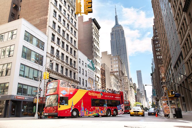 NYC Hop-on Hop-off Downtown Tour plus One Attraction - Hudson Yards and Circle Line Midtown