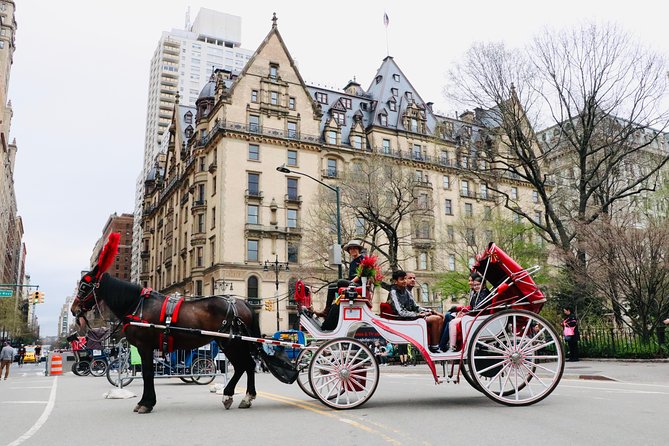 NYC Horse Carriage Ride in Central Park (50 Min. Up to 4 Adults) - Bridges and water views: Bow Bridge and Gapstow Bridge