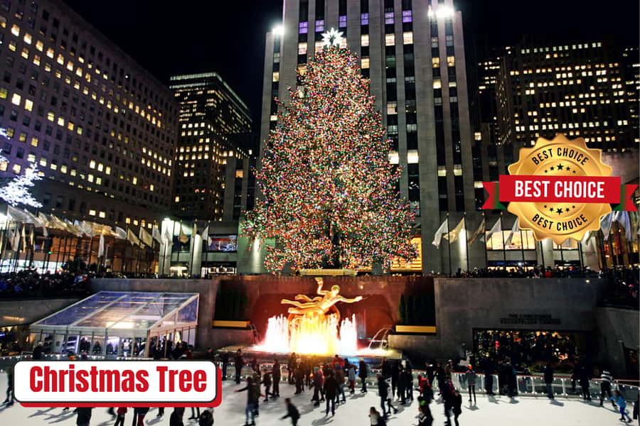 NYC: Jingle Bell Joyride Holiday Tour - Rockefeller Center and the Christmas tree