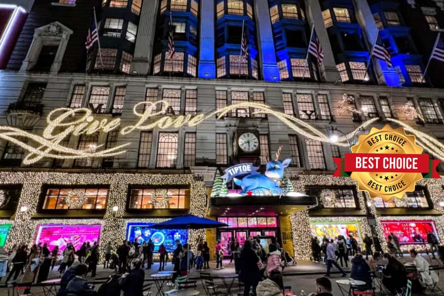 NYC: Jingle Bell Joyride Holiday Tour - Bryant Park and its seasonal market