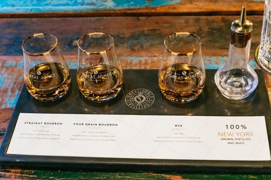 NYC: Manhattan's Only Whiskey Distillery Tour and Tasting - The three-whiskey tasting
