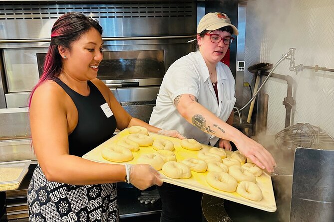 NYC: Midtown Hands-On Bagel Baking Class - The Bagel Shop Behind the Counter