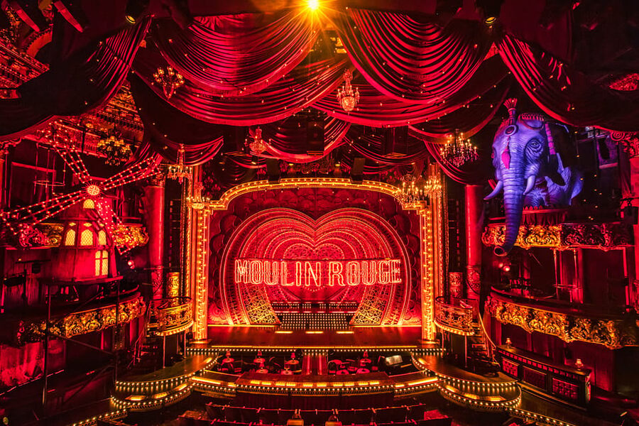NYC: Moulin Rouge! the Musical on Broadway - What the Broadway setting adds