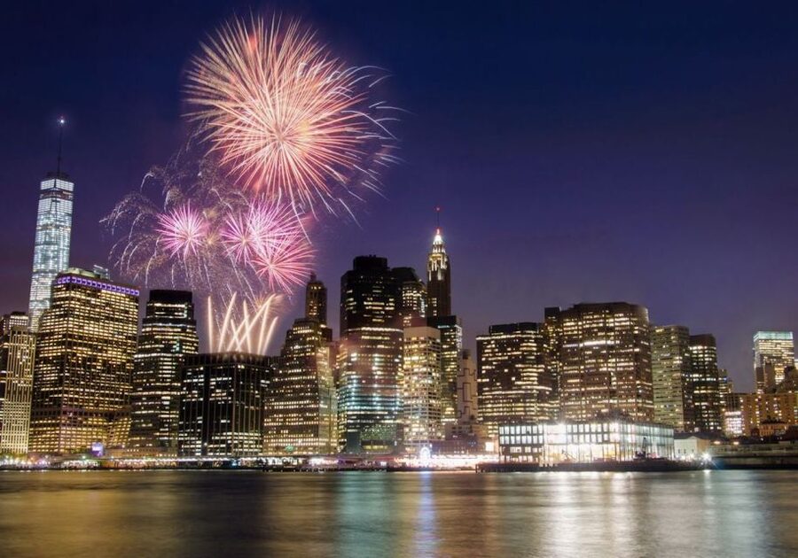 NYC: New Year's Eve Buffet Dinner Fireworks Harbor Cruise - Fireworks, dancing, and the outdoor decks