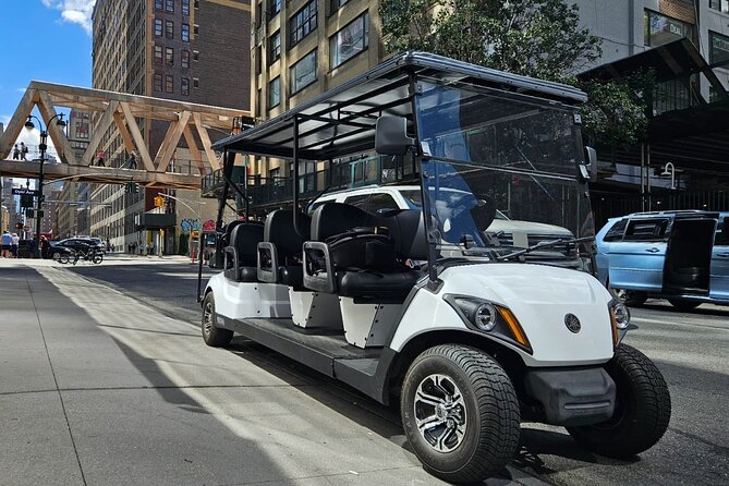 NYC: New York History & Landmarks Guided City Tour by E-Cart - Chelsea Market and the Meatpacking District from the street