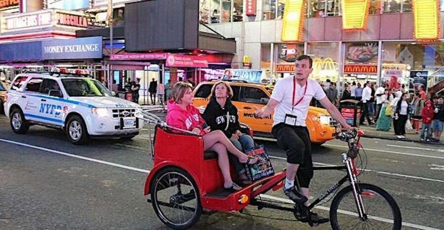 NYC Pedicab Tours: Central Park, Times Square, 5th Avenue - Rockefeller Center, Radio City, and Fifth Avenue