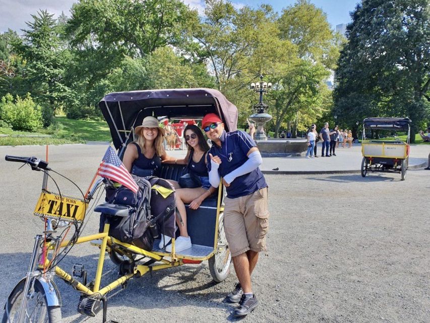 NYC Pedicab Tours: Central Park, Times Square, 5th Avenue - Midtown hotels, clubs, and old New York glamour