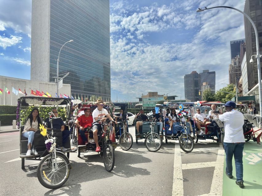 NYC Pedicab Tours: Central Park, Times Square, 5th Avenue - Chrysler Building, Grand Central, and Bryant Park