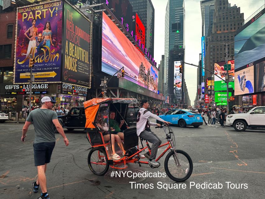 NYC Pedicab Tours: Central Park, Times Square, 5th Avenue - How much value do you get for $120?