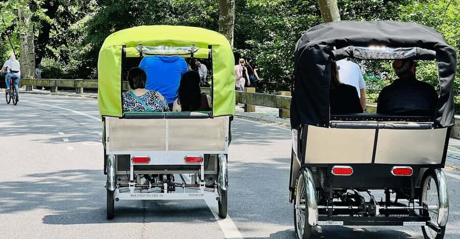 NYC: Private Central Park Pedicab Tours / PICKUP FROM MUSEUM - Starting at the American Museum of Natural History