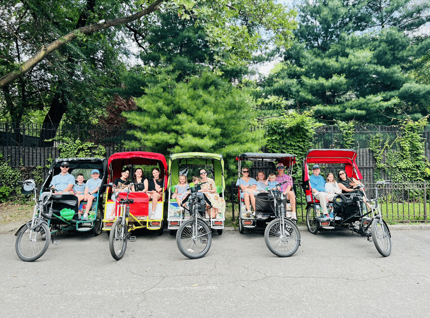 NYC: Private Central Park Pedicab Tours / PICKUP FROM MUSEUM - Why a private ride may be worth $41