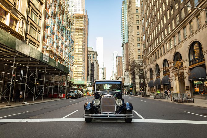 NYC Private Classic Car Experience - Midtown - Key points to know before booking