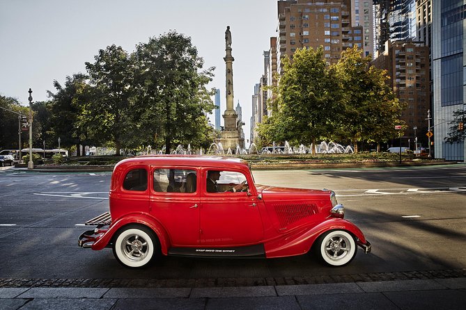 NYC Private Classic Car Experience - Midtown - Central Park, Columbus Circle, and Carnegie Hall