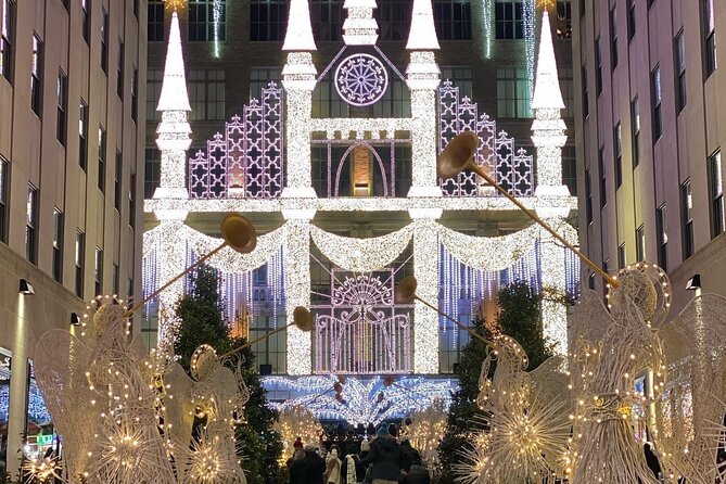 NYC Rockefeller Center Christmas Lights Horse Carriage Ride - The Plaza Hotel and Grand Army Plaza