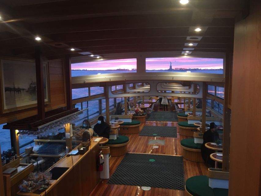 NYC: Romantic Valentine's Day Champagne Cruise - The Statue of Liberty and open-water views