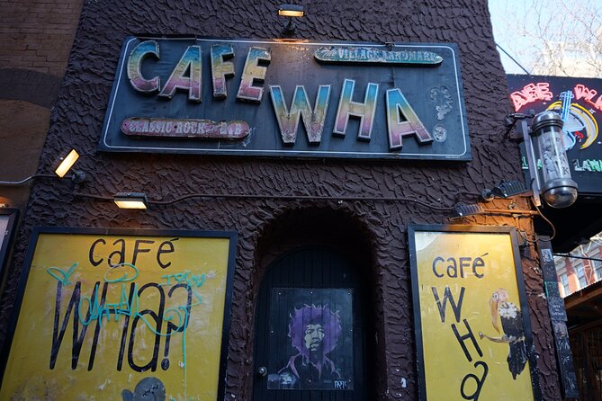 NYC's History of Comedy Tour - Cafe Wha? and the overlap of music and comedy
