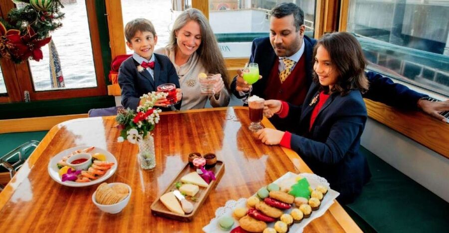 NYC: Sightseeing Holiday Cruise with Drink - Leaving Chelsea Piers at Pier 62
