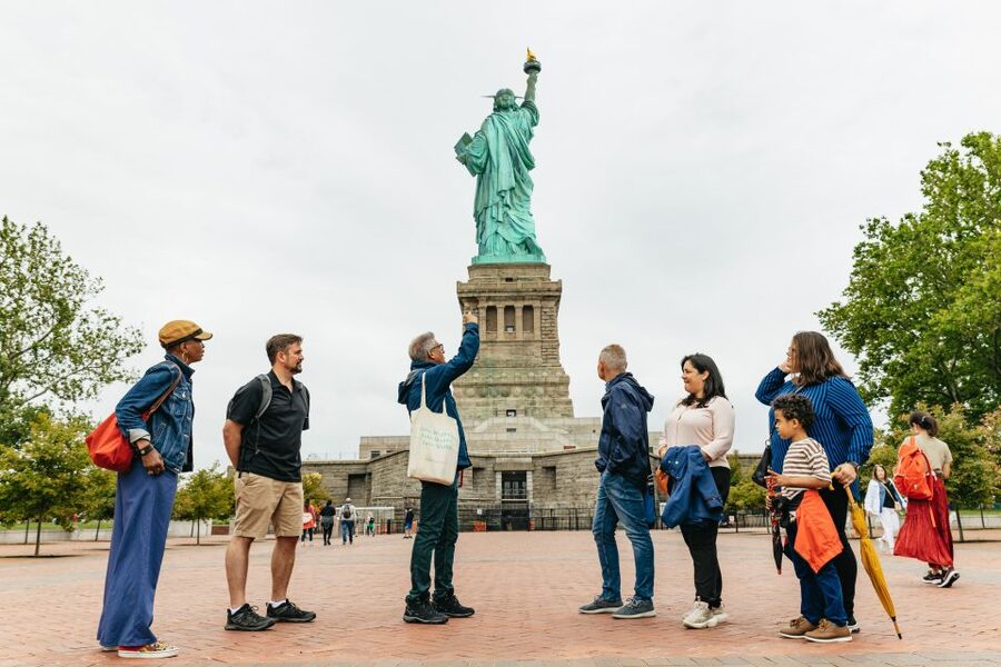 NYC: Statue of Liberty and Ellis Island Guided Tour - The Statue of Liberty Museum and the original torch