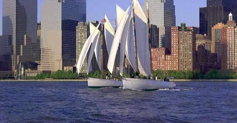 NYC: Statue of Liberty Day Sail on the Schooner Adirondack - From Pier 62 to the open Hudson