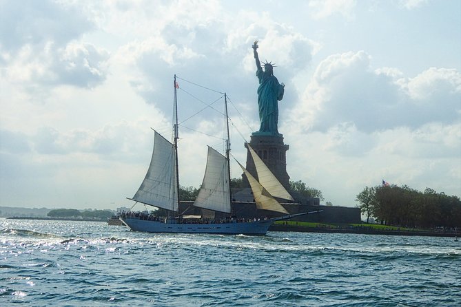 NYC Statue of Liberty Tall Ship Sail aboard Clipper City - Finding Clipper City at Pier 17