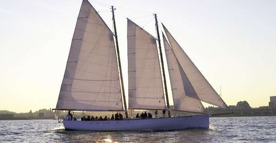 NYC: Sunset Sail Aboard Schooner Adirondack - Battery Park and the southern tip of Manhattan