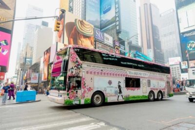 Tea Around Town Bus Tour with Live Entertainment
