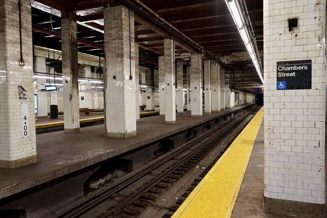 NYC Underground Subway Walking Tour - Going underground with an earpiece