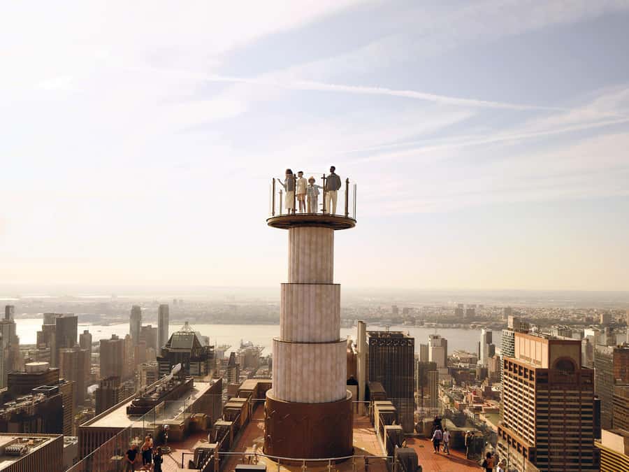 NYC: VIP Rockefeller Center Tour with Observation Deck Entry - Top of the Rock with priority entry