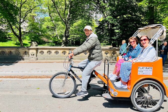 Official Central Park Pedicab Ride ( UP TO 3 PERSONS ) - Key points to know before you book