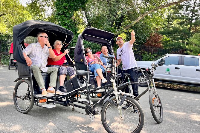 Official Central Park Pedicab Tours - VIP additions beyond the park