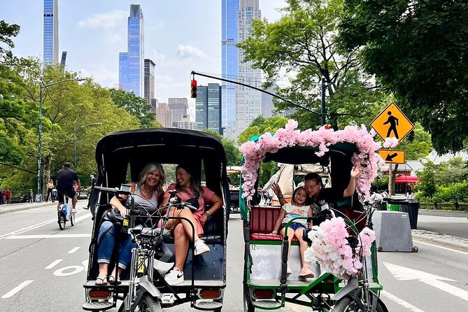 Official Central Park Pedicab Tours - The classic route: Wollman Rink to Bethesda Terrace