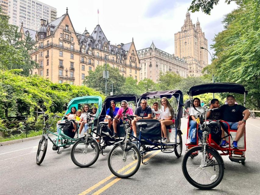 Official Pedicab Tours - Bethesda Fountain and the park’s most famous bridge