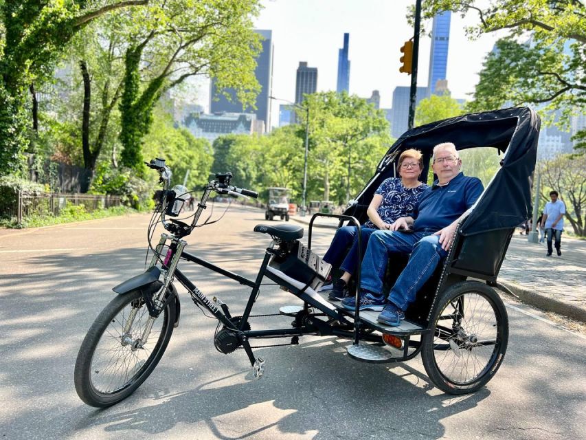 Official Pedicab Tours in Central Park - Belvedere Castle, Turtle Pond, and the northern route