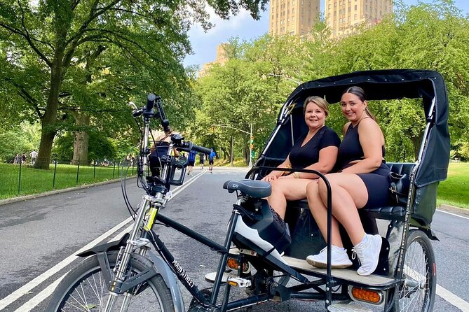 Official Pedicab Tours in Central Park NYC - The VIP listing includes major New York sights outside the core route