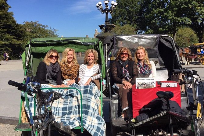 Pedicab Guided Tour of Central Park - From Central Park South to Bethesda Fountain